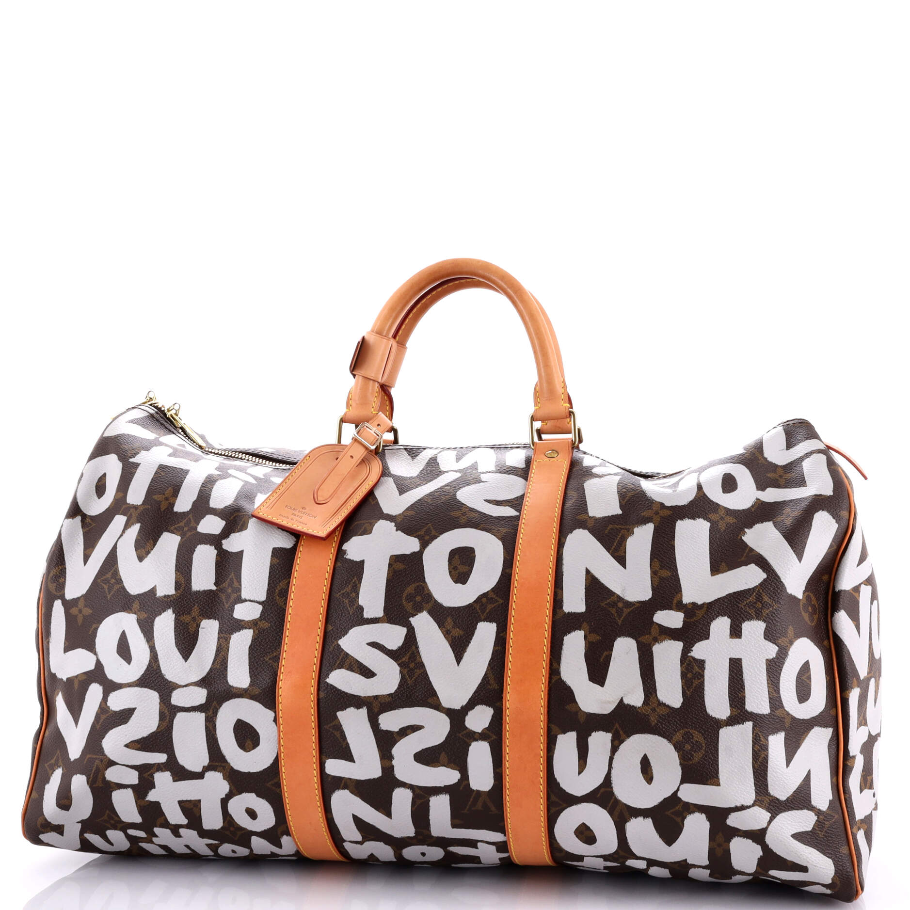 Louis Vuitton Keepall Bag Limited Edition Graffiti Monogram Travel Bag Graffiti 5030084132