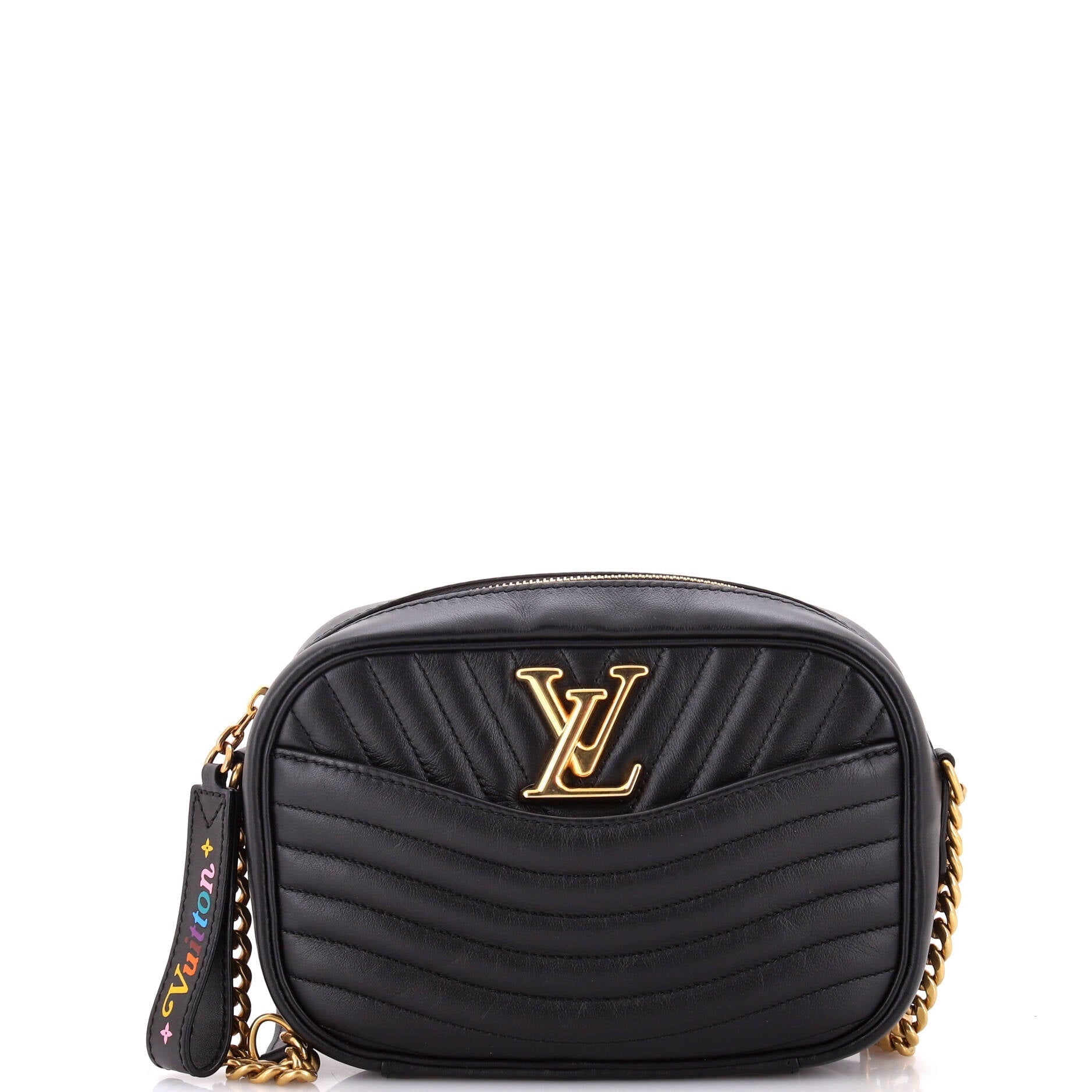 Louis Vuitton New Wave Camera Bag Leather Quilted Travel Bag Leather 30084137