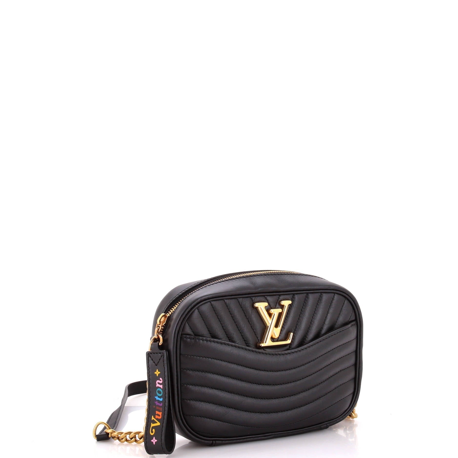Louis Vuitton New Wave Camera Bag Leather Quilted Travel Bag Leather 30084137