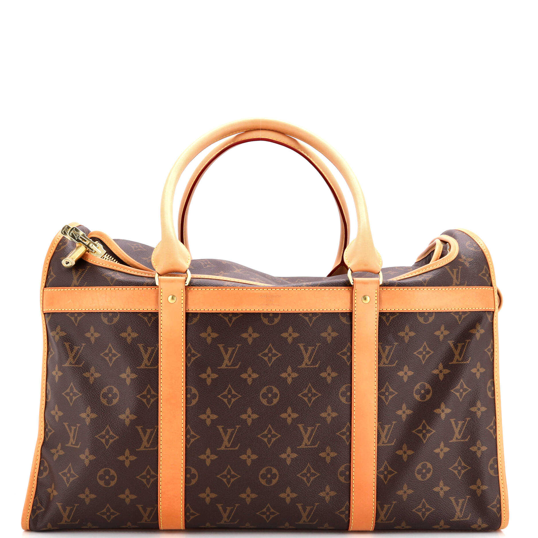 Louis Vuitton Dog Carrier Bag Canvas Monogram Travel Bag Canvas 5030084176