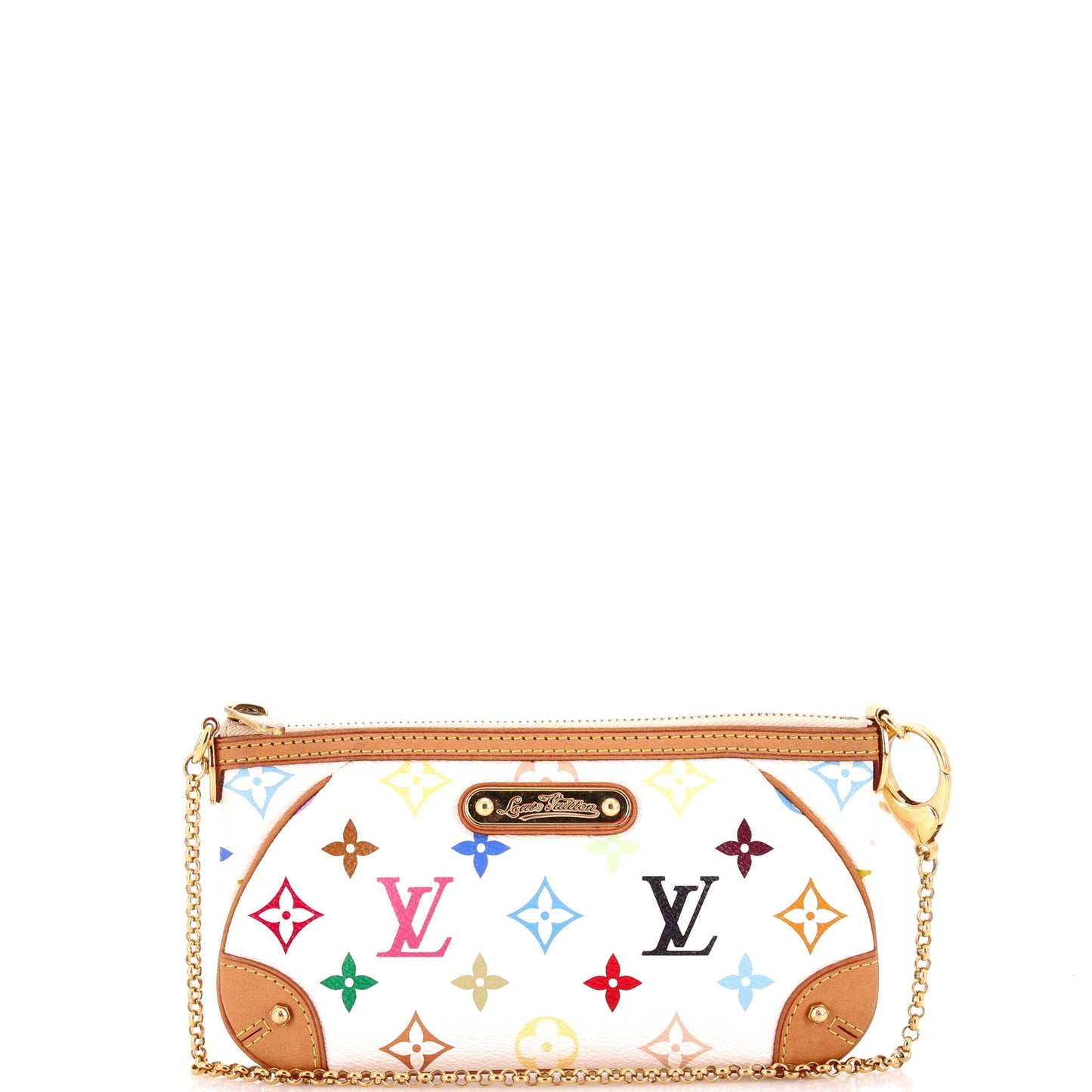 Louis Vuitton Milla Pochette Multicolor Mm Clutch Bag Monogram Multicolor Mm30084425