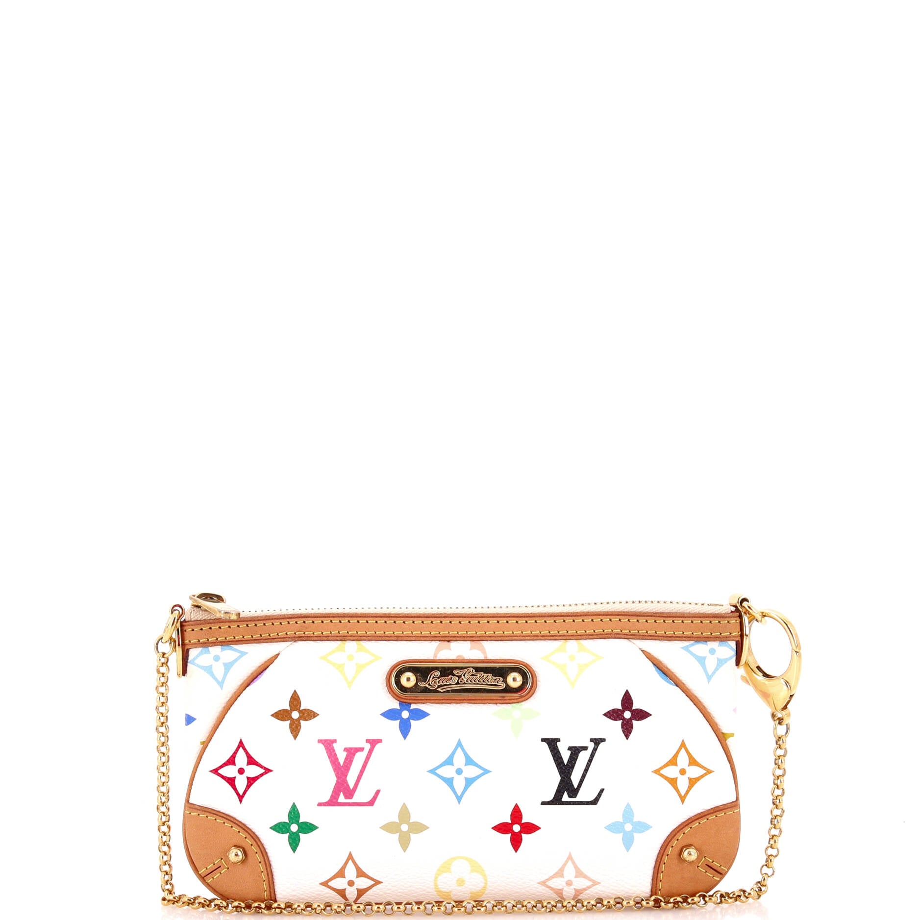 Louis Vuitton Milla Pochette Multicolor Mm Clutch Bag Monogram Multicolor Mm30084425