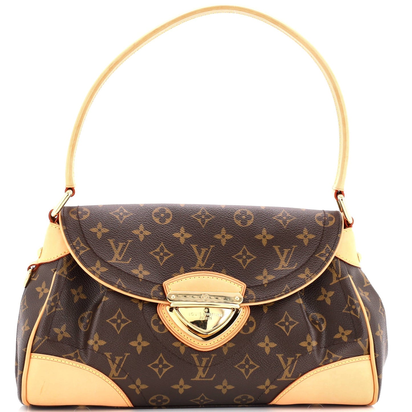 Louis Vuitton Beverly Handbag Mm Canvas Monogram Shoulder Bag