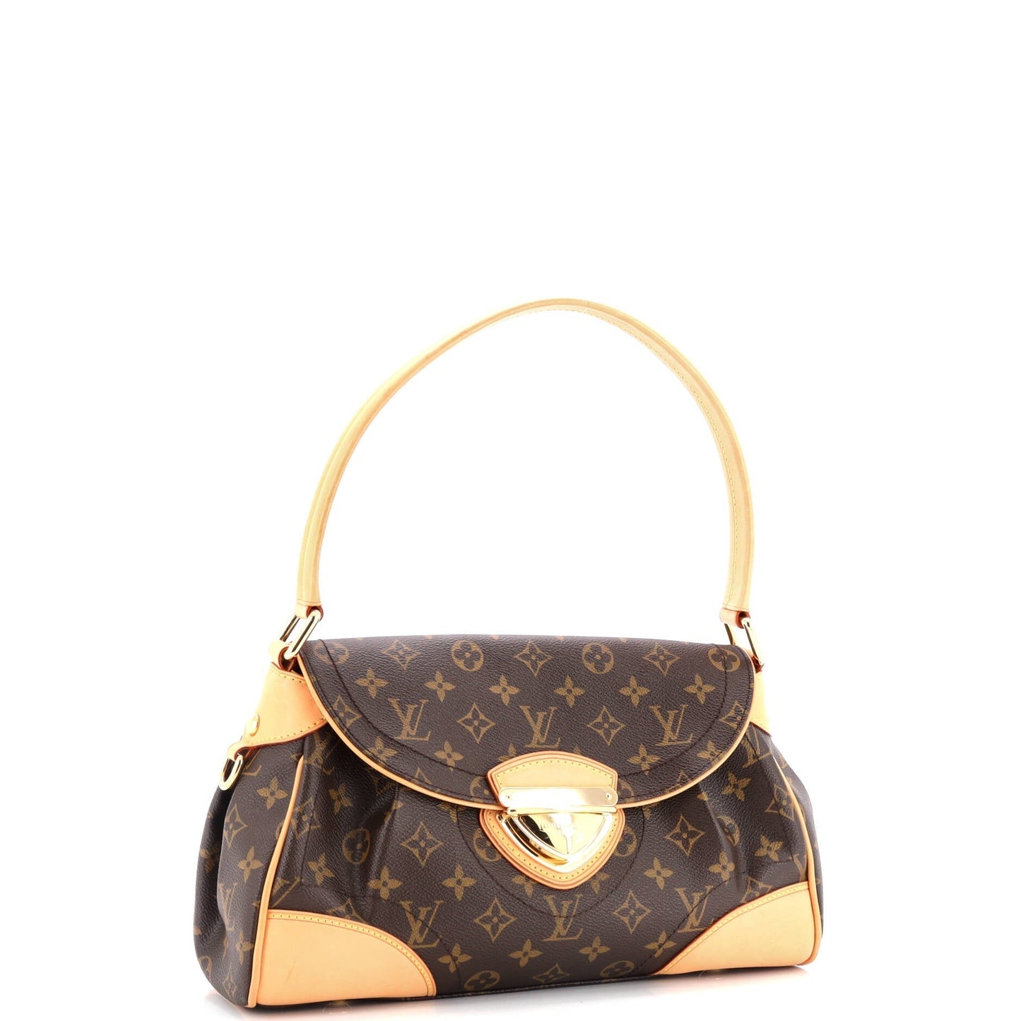 Louis Vuitton Beverly Handbag Mm Canvas Monogram Shoulder Bag