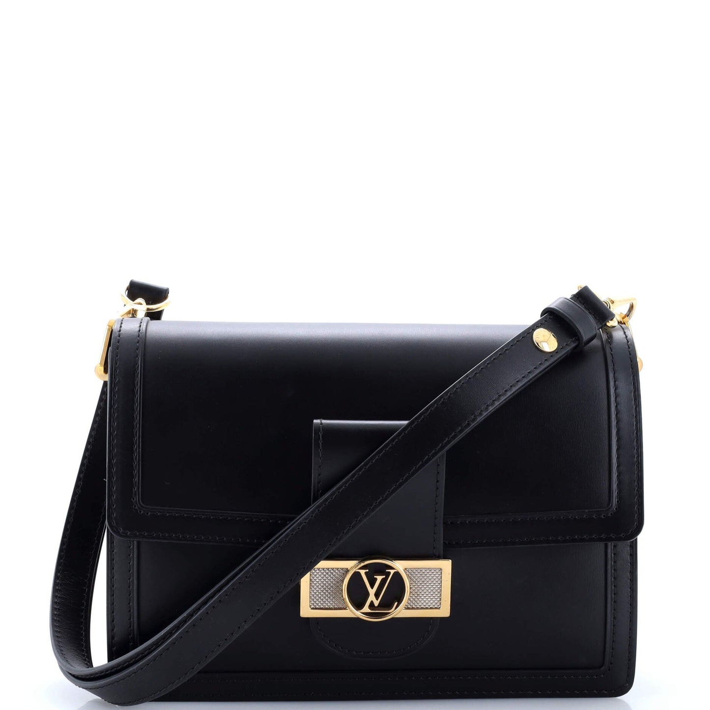 Louis Vuitton Dauphine Shoulder Bag Calfskin Mm