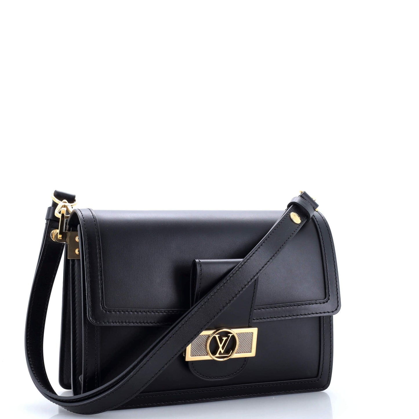Louis Vuitton Dauphine Shoulder Bag Calfskin Mm