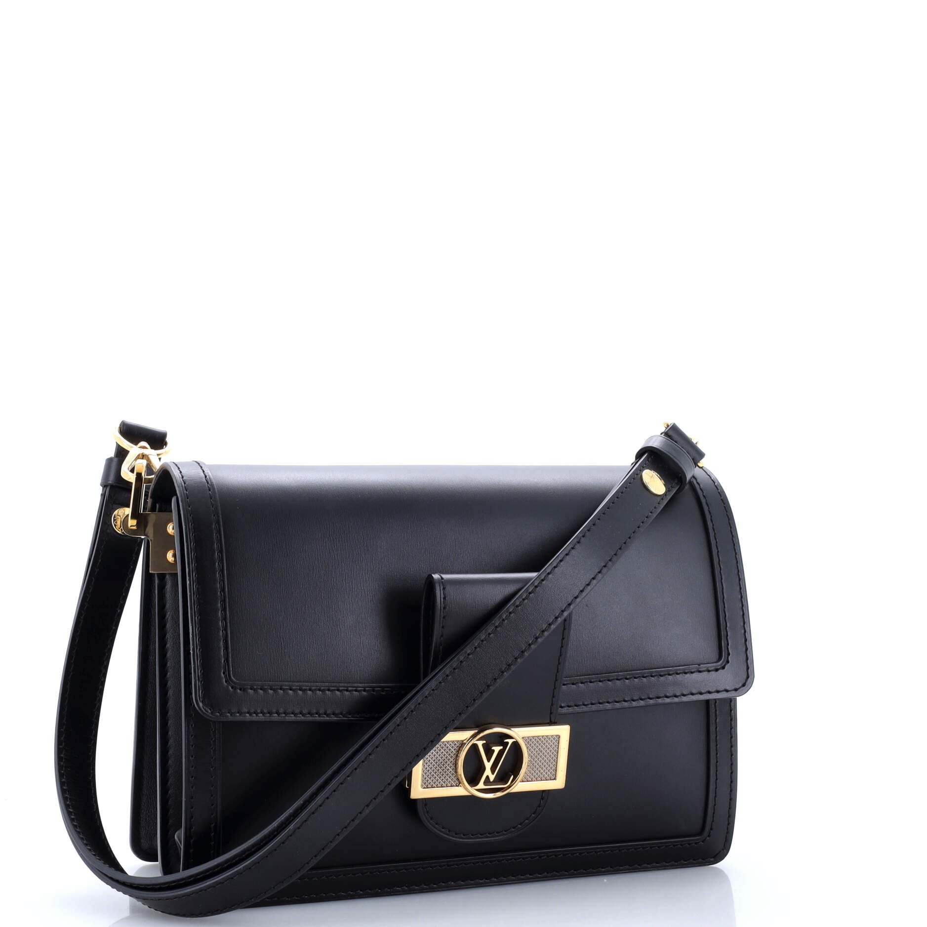 Louis Vuitton Dauphine Shoulder Bag Calfskin Mm