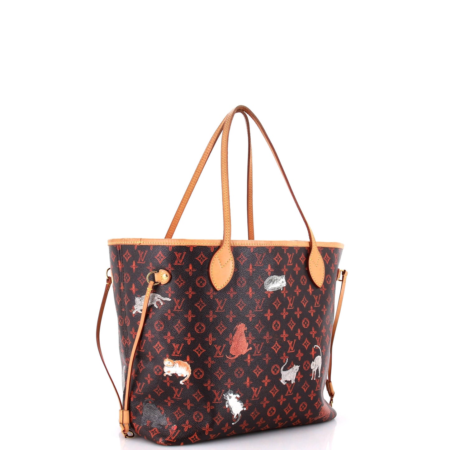 Louis Vuitton Neverfull Nm Tote Limited Edition Grace Coddington Canvas Tote Bag Canvas Mm3008608