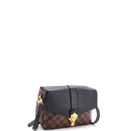 Louis Vuitton Clapton Handbag Damier And Pm Leather Shoulder Bag Leather Pm3008611