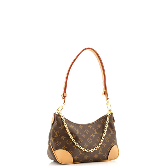 Louis Vuitton Boulogne Nm Handbag Canvas Monogram Shoulder Bag