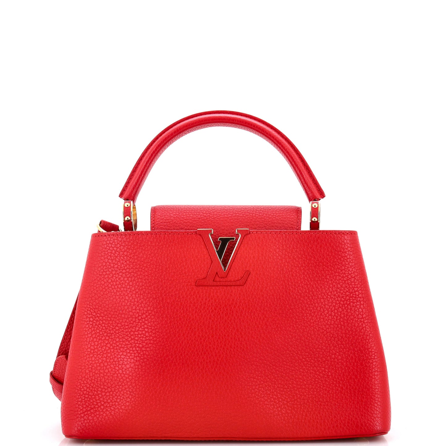 Louis Vuitton Capucines Bag Pm Leather Travel Bag
