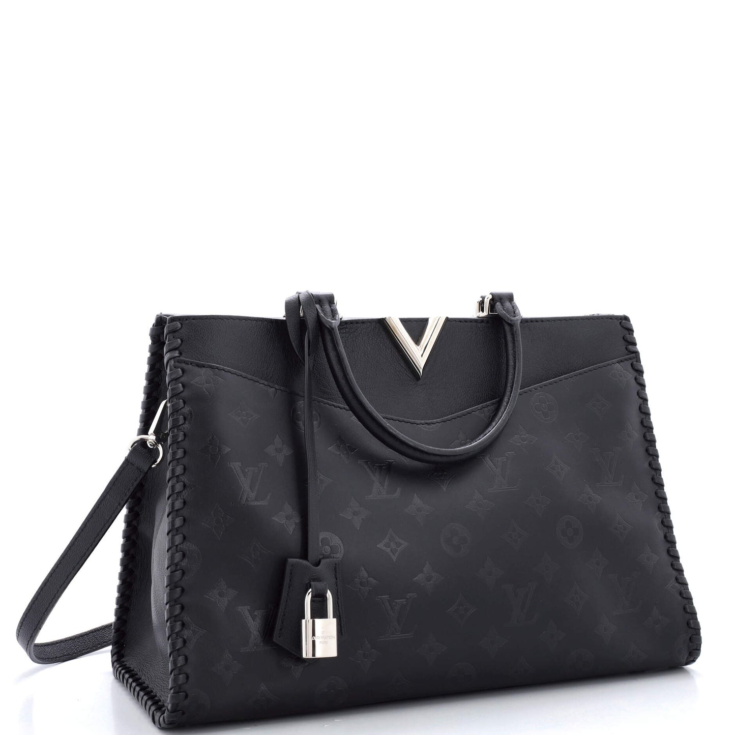 Louis Vuitton Very Zipped Tote Leather Monogram Tote Bag Leather 3009873