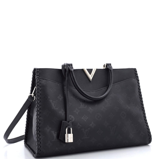 Louis Vuitton Very Zipped Tote Leather Monogram Tote Bag Leather 3009873