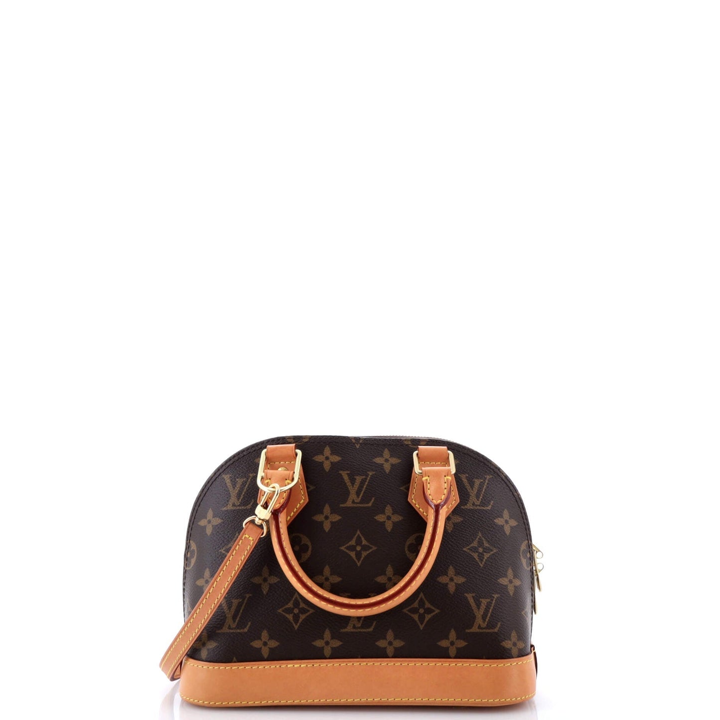 Louis Vuitton Alma Handbag Bb Canvas Monogram Travel Bag