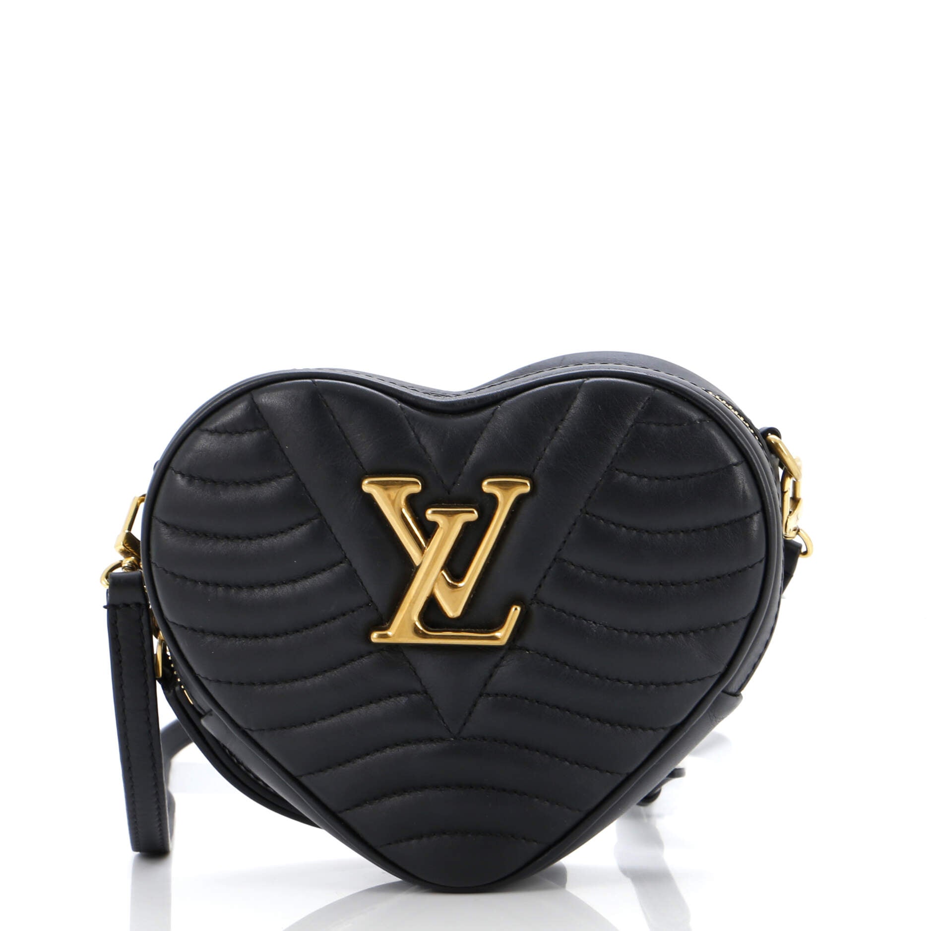 Louis Vuitton New Wave Heart Crossbody Bag Leather Quilted Leather 3010351