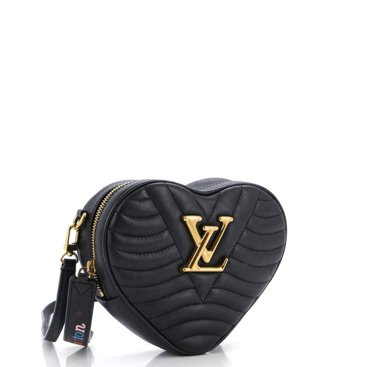 Louis Vuitton New Wave Heart Crossbody Bag Leather Quilted Leather 3010351