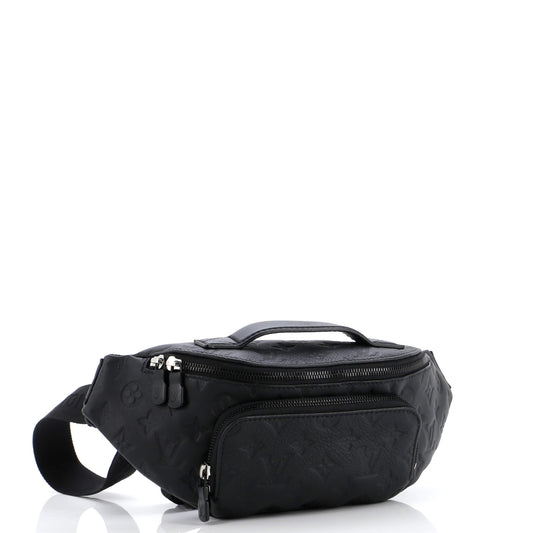 Louis Vuitton Rush Bumbag Shadow Leather Monogram Travel Bag