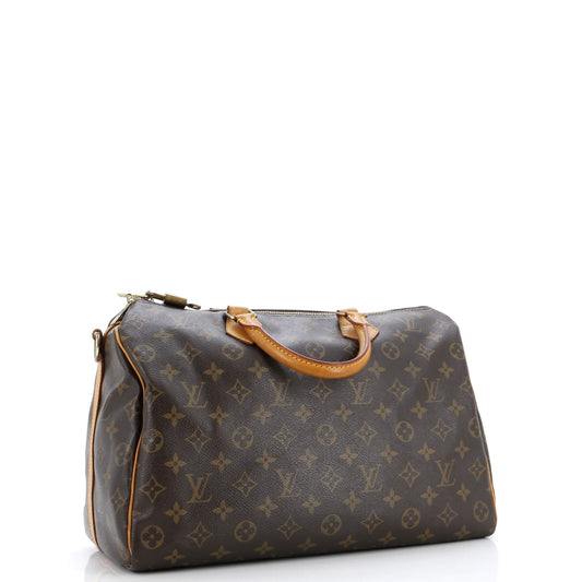 Louis Vuitton Speedy Bandouliere Bag Canvas Monogram Travel Bag Canvas 353011181