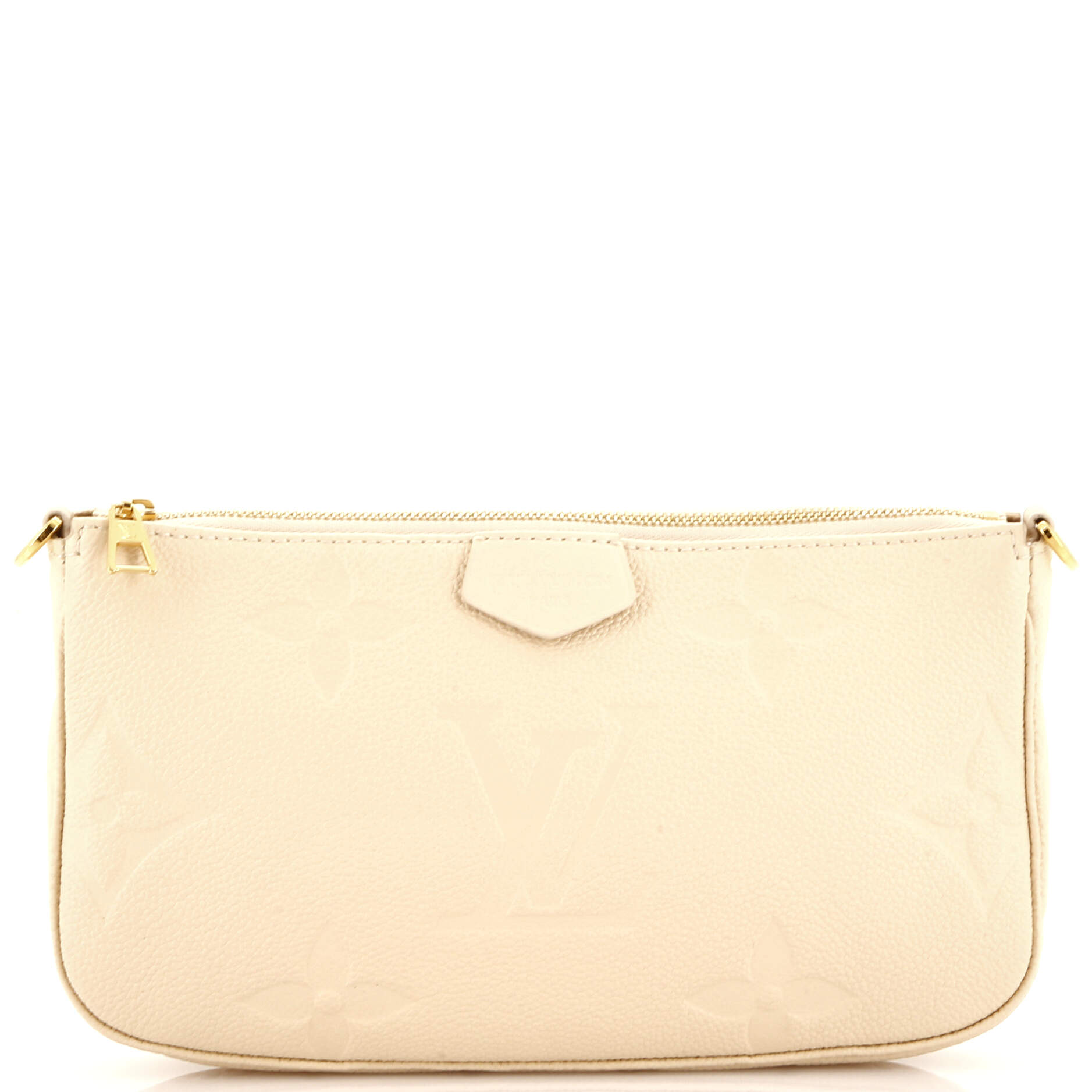 Louis Vuitton Multi Pochette Accessoires Pouch Empreinte Giant Shoulder Monogram Large Shoulder Bag