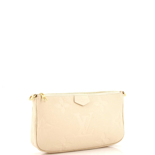 Louis Vuitton Multi Pochette Accessoires Pouch Empreinte Giant Shoulder Monogram Large Shoulder Bag