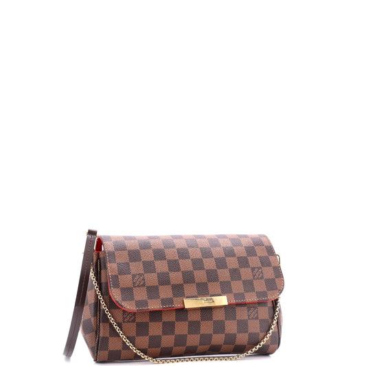 Louis Vuitton Favorite Handbag Damier Mm Shoulder Bag Damier Mm3012251