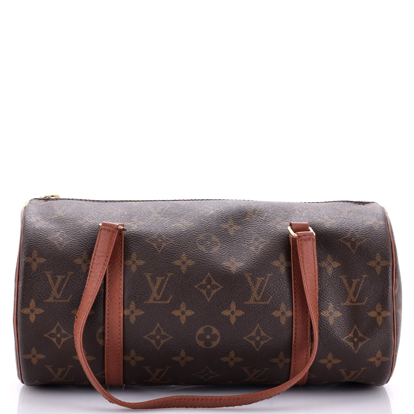 Louis Vuitton Papillon Handbag Canvas Monogram Shoulder Bag