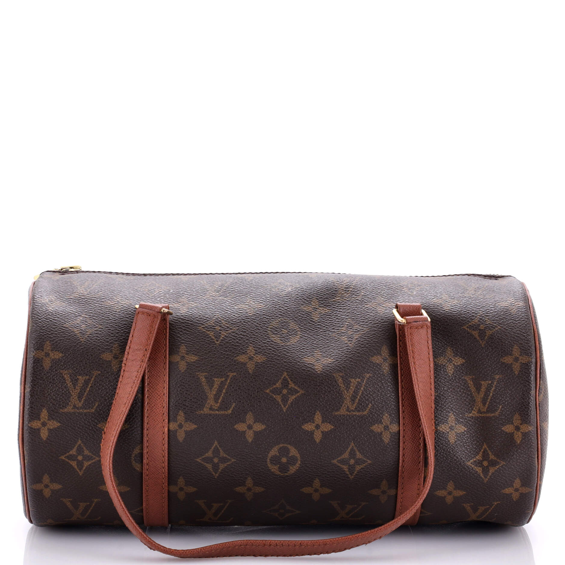 Louis Vuitton Papillon Handbag Canvas Monogram Shoulder Bag