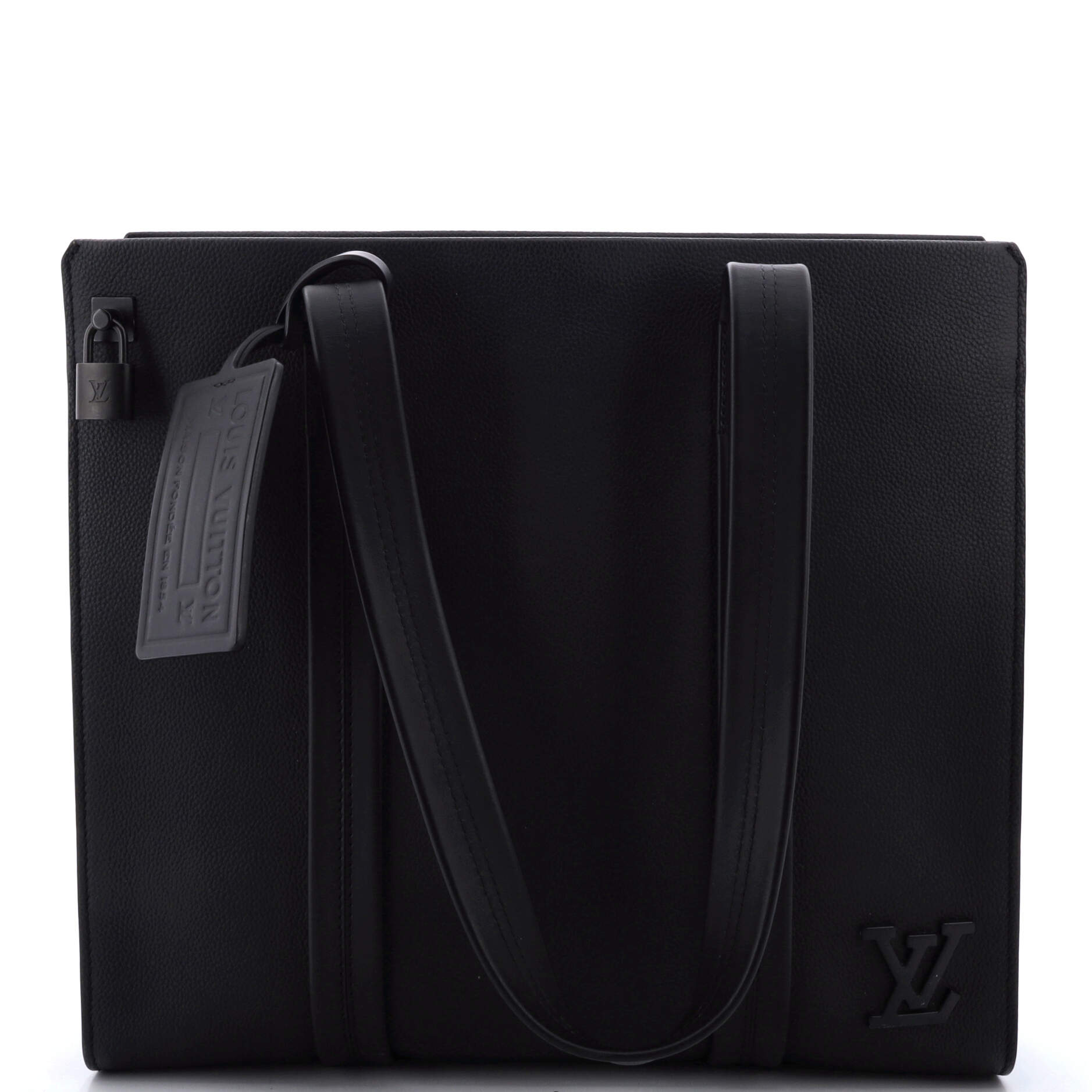 Louis Vuitton Aerogram Takeoff Tote Leather Tote Bag