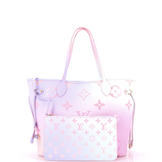 Louis Vuitton Neverfull Nm Tote Spring In The City Canvas Monogram Jewelry