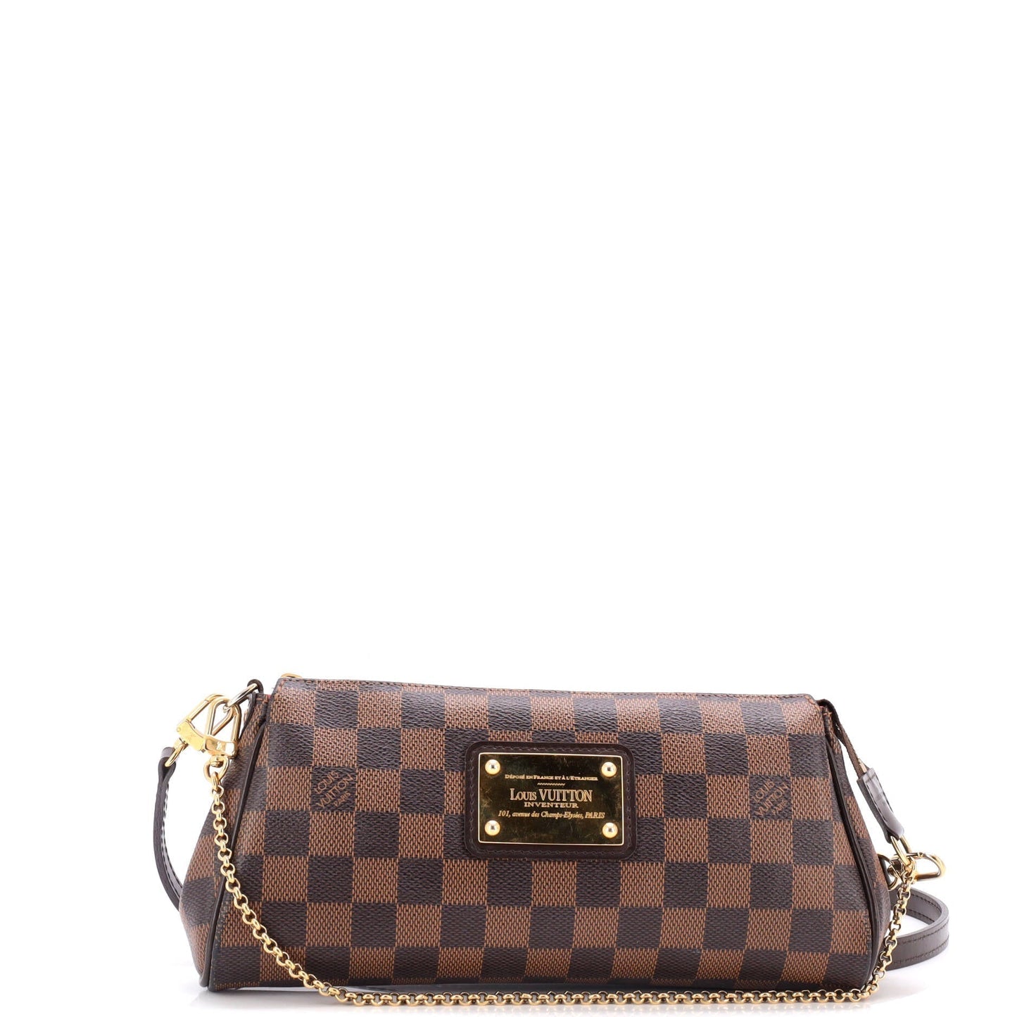 Louis Vuitton Eva Handbag Damier Clutch Bag Damier 3014572