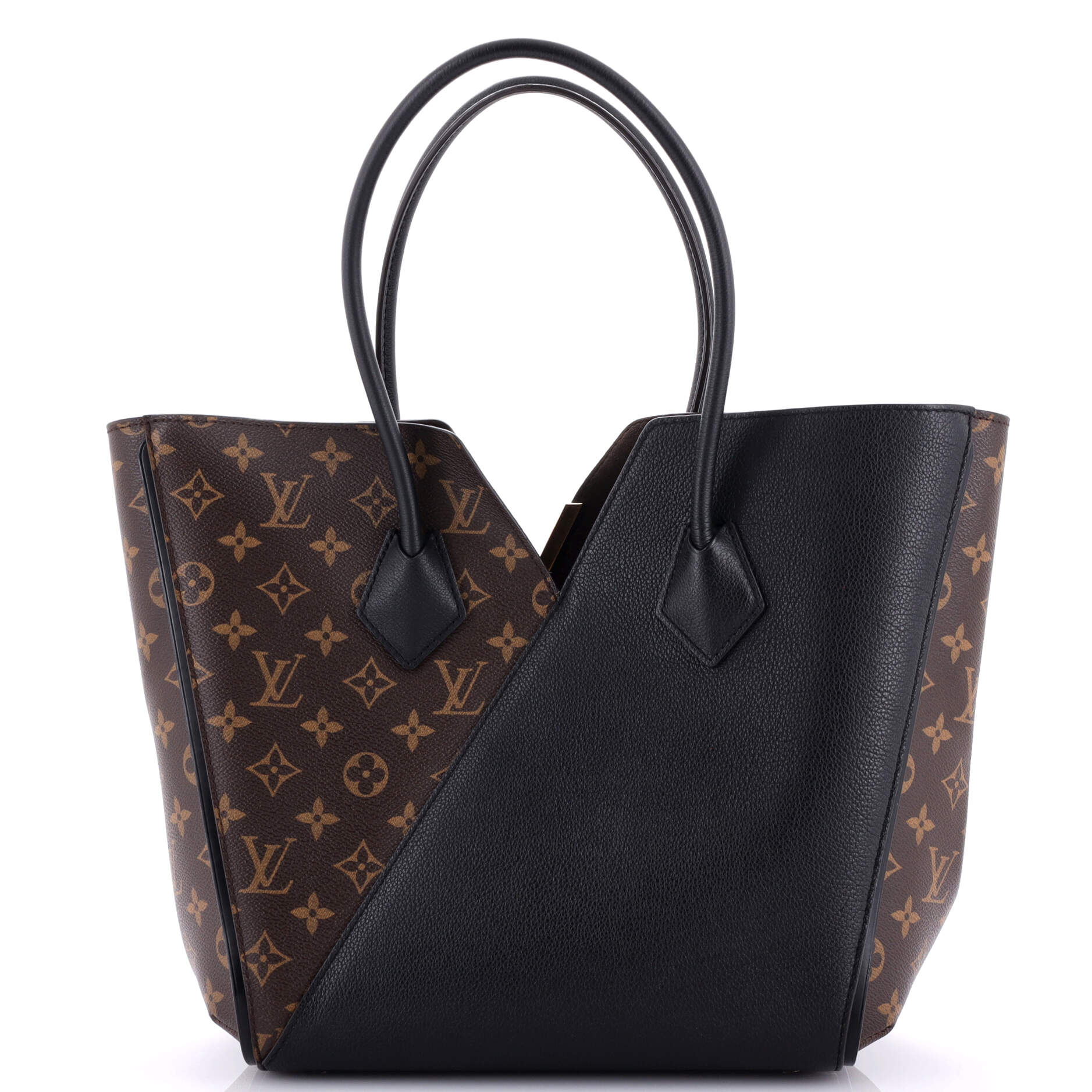 Louis Vuitton Kimono Handbag And Mm Leather Canvas Tote Bag