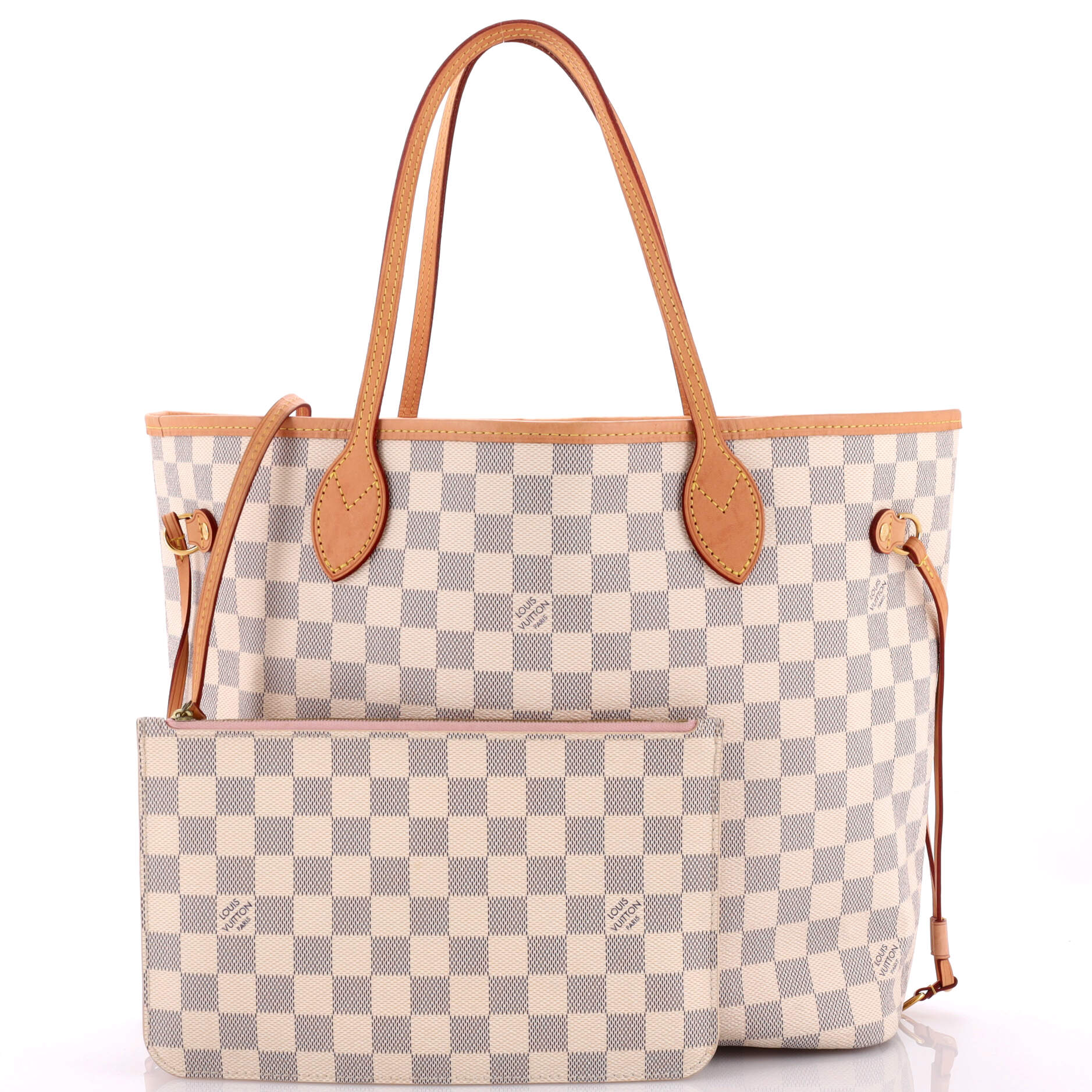 Louis Vuitton Neverfull Nm Tote Damier Mm Tote Bag Damier Mm3015393