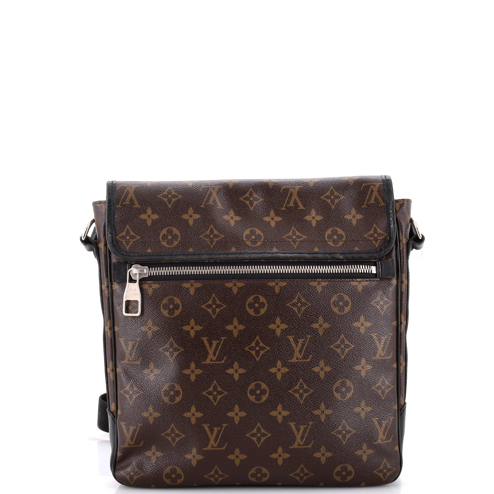Louis Vuitton Bass Messenger Bag Macassar Mm Canvas Monogram Travel Bag