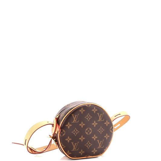 Louis Vuitton Boite Chapeau Souple Bag Pm Canvas Monogram Shoulder Bag