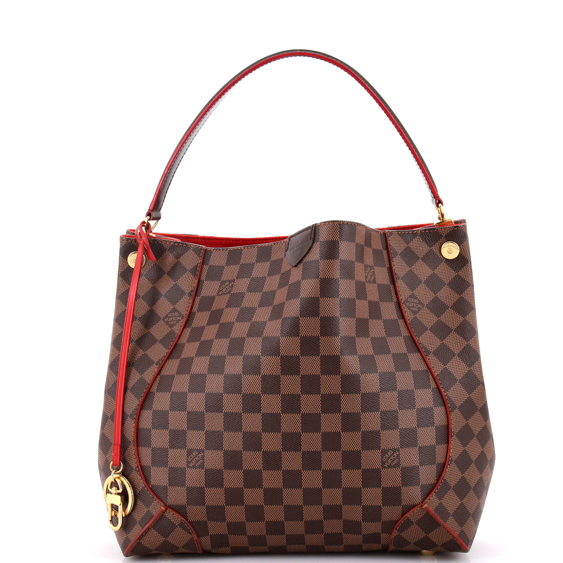 Louis Vuitton Caissa Hobo Damier Travel Bag