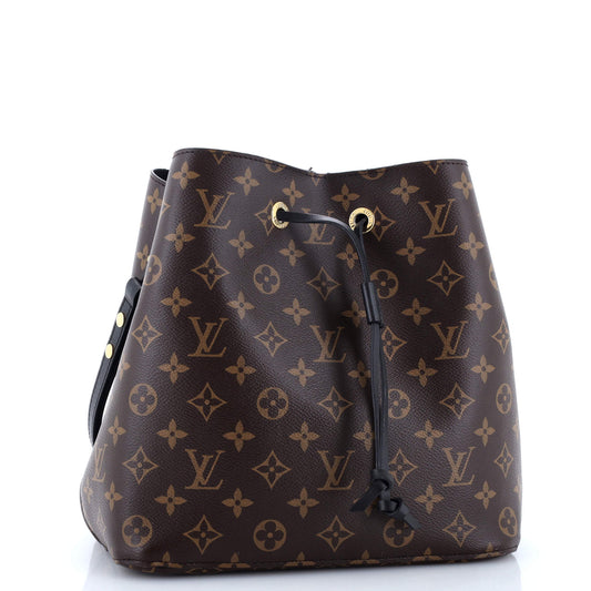 Louis Vuitton Neonoe Handbag Mm Canvas Monogram Bucket Bag