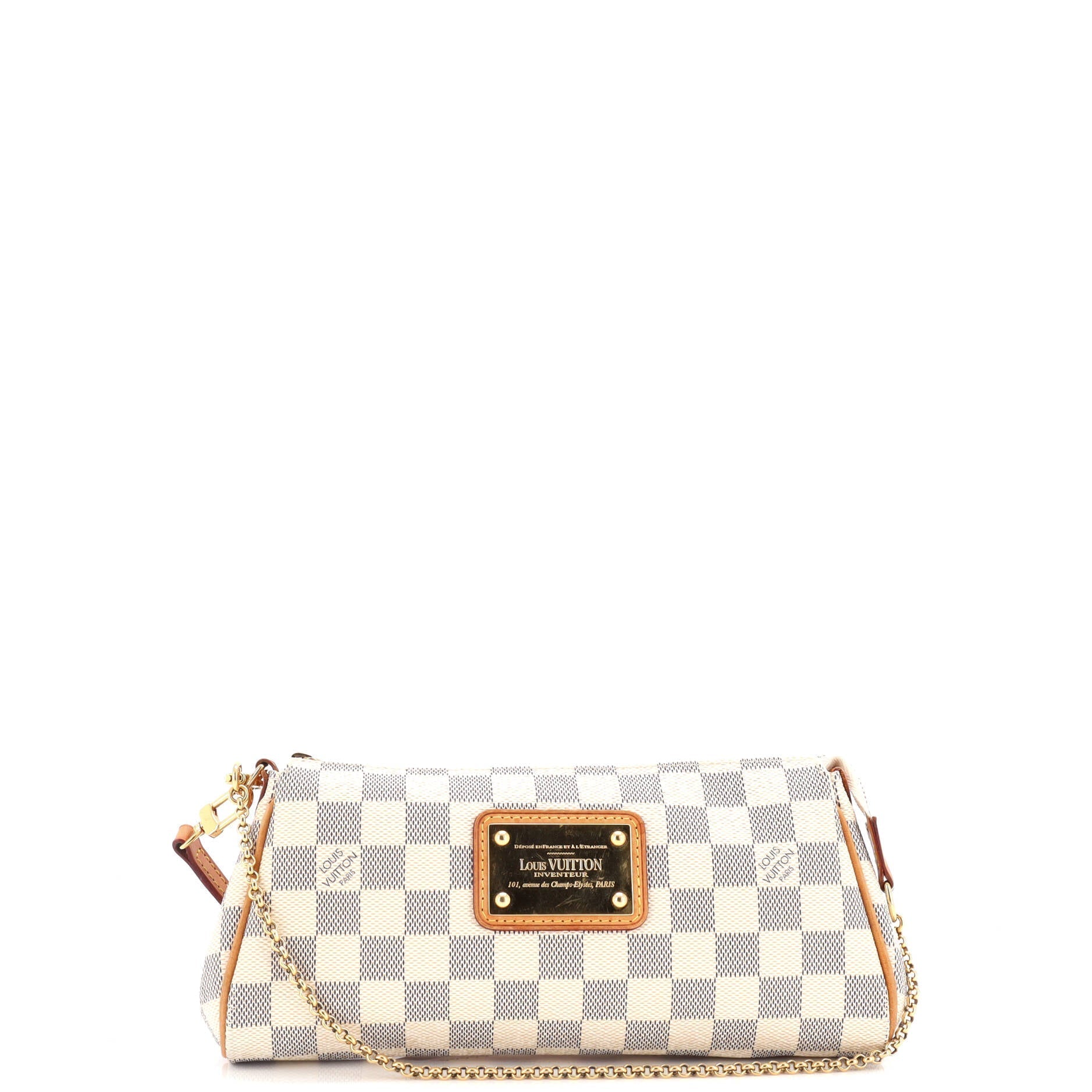 Louis Vuitton Eva Handbag Damier Clutch Bag Damier 3018494