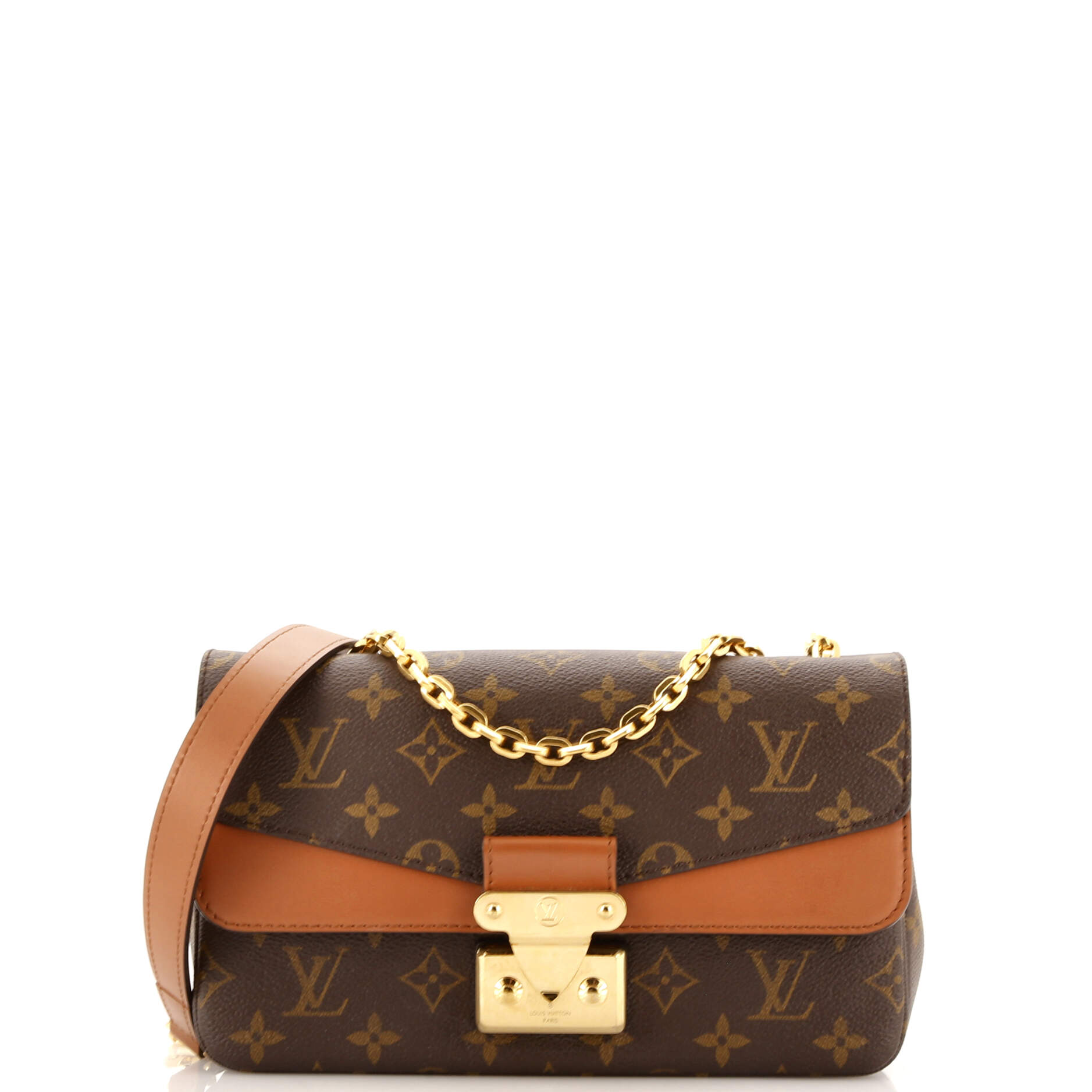 Louis Vuitton Marceau Handbag With Leather Canvas Shoulder Bag Leather 3018902