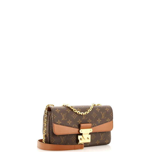 Louis Vuitton Marceau Handbag With Leather Canvas Shoulder Bag Leather 3018902