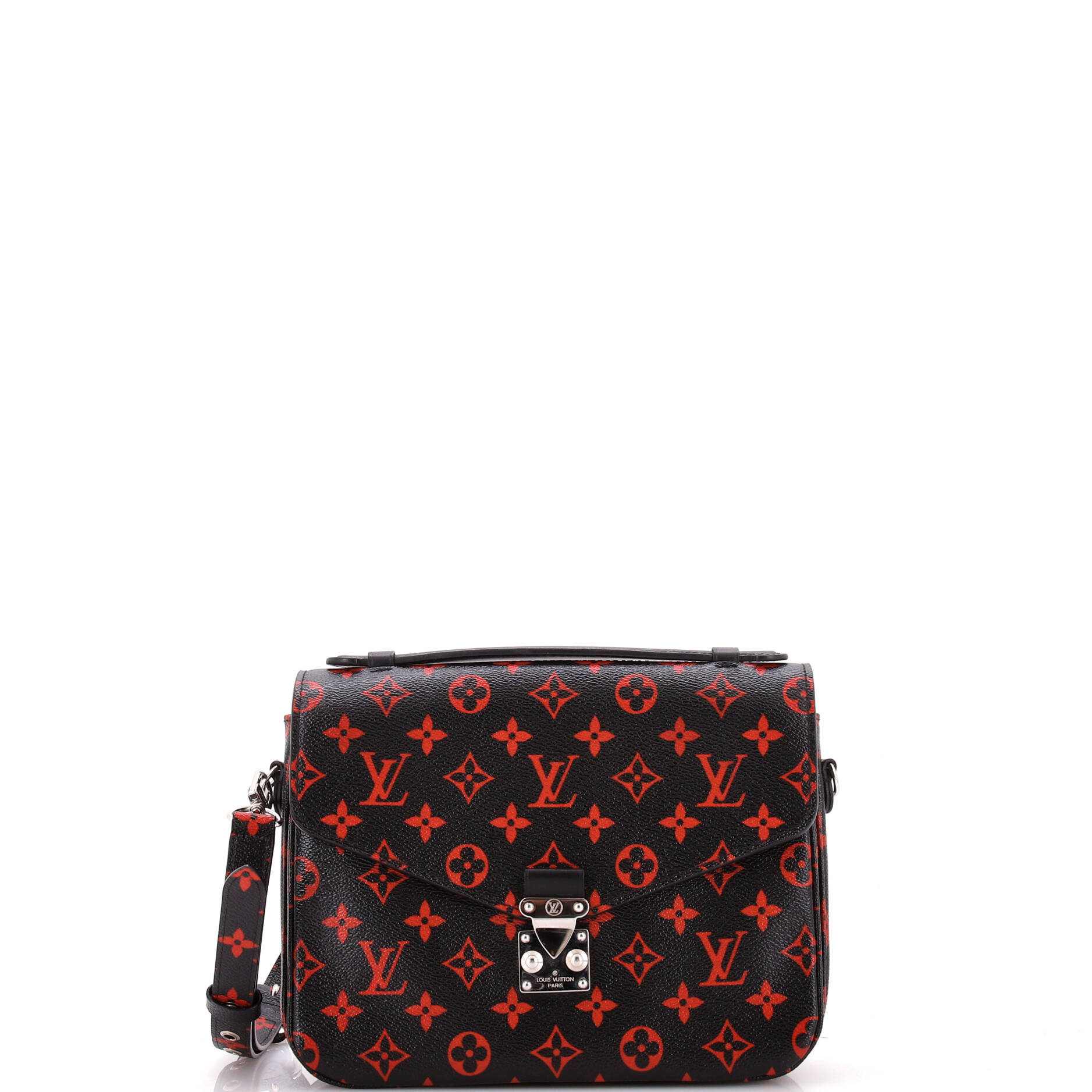 Louis Vuitton Pochette Metis Limited Edition Infrarouge Shoulder Bag Monogram