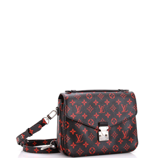 Louis Vuitton Pochette Metis Limited Edition Infrarouge Shoulder Bag Monogram