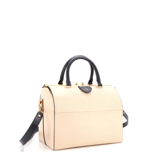 Louis Vuitton Speedy Doctor Bag Cuir Orfevre Leather Travel Bag