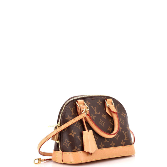 Louis Vuitton Alma Handbag Bb Canvas Monogram Travel Bag Canvas Bb3018915