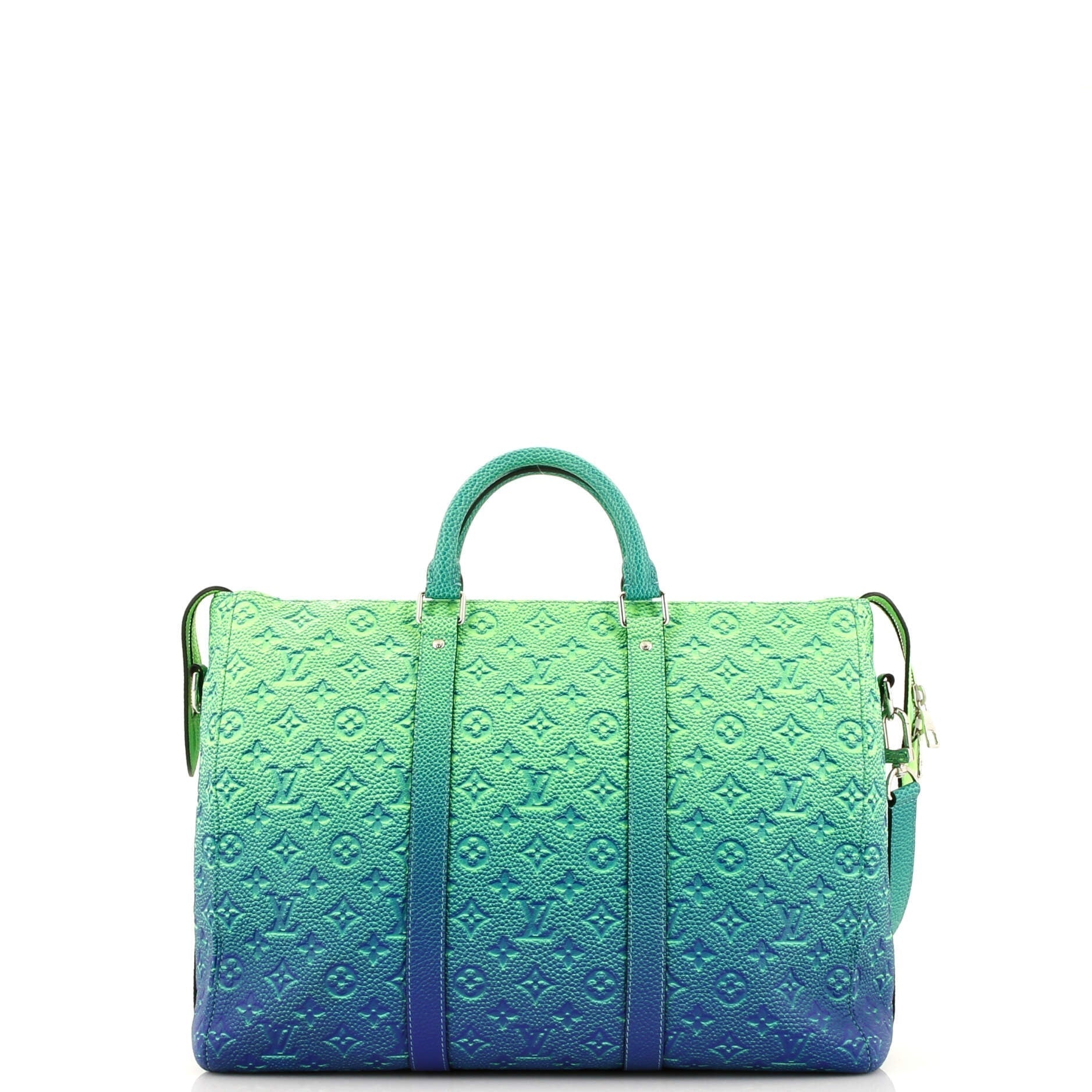 Louis Vuitton Keepall Tote Limited Edition Illusion Taurillon Leather Monogram Tote Bag