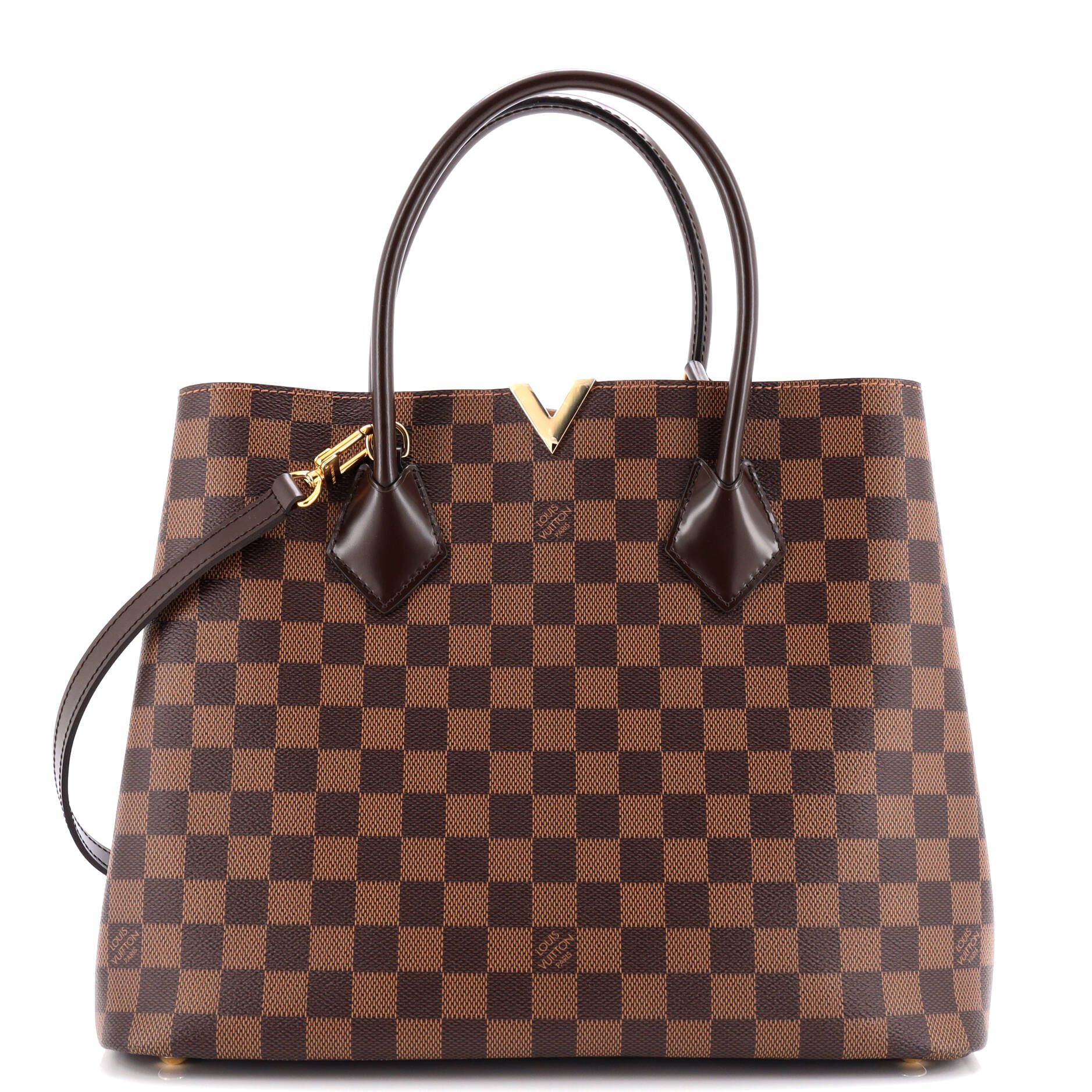 Louis Vuitton Kensington Handbag Damier Tote Bag Damier 30191213