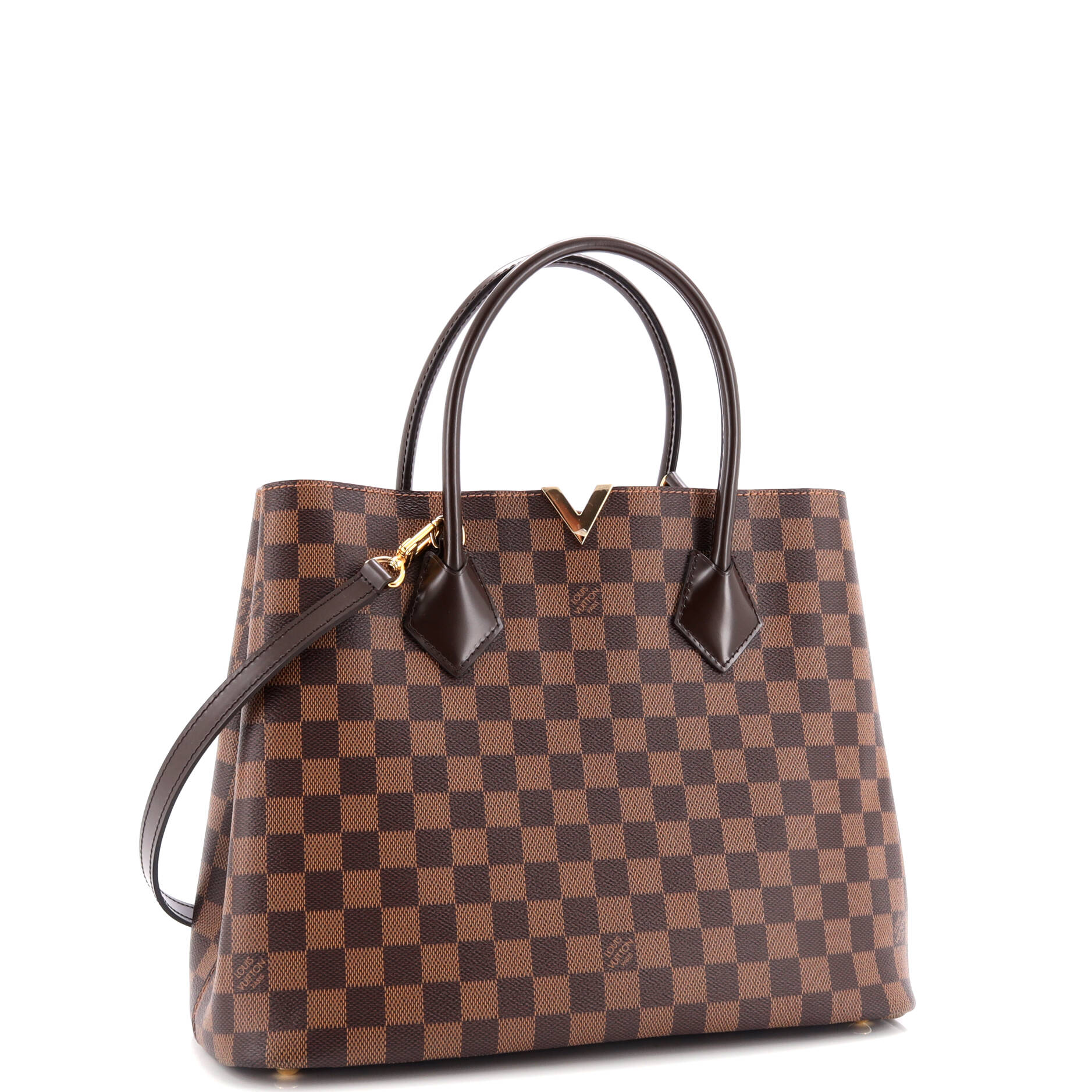 Louis Vuitton Kensington Handbag Damier Tote Bag Damier 30191213