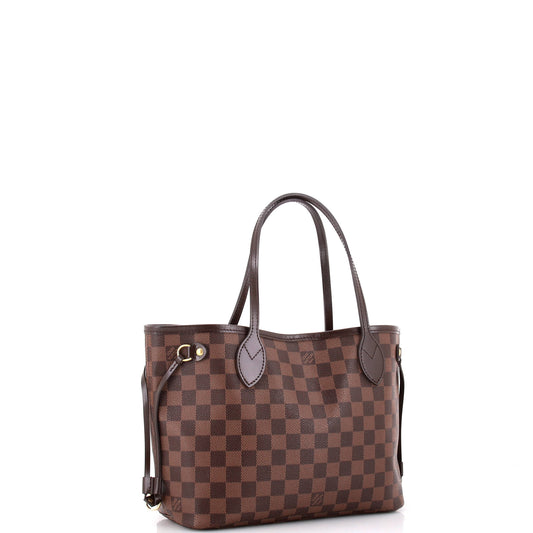 Louis Vuitton Neverfull Nm Tote Damier Pm Tote Bag Damier Pm30191237