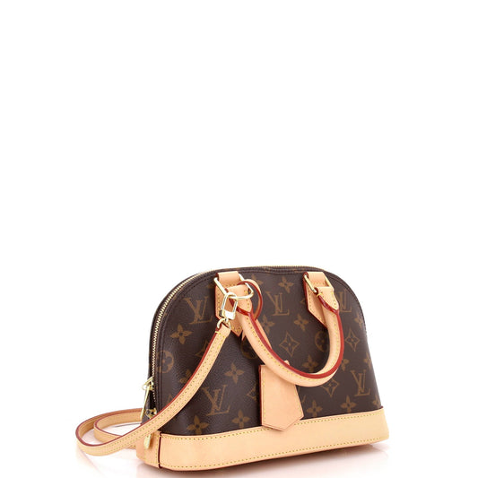 Louis Vuitton Alma Handbag Bb Canvas Monogram Travel Bag Canvas Bb3019231