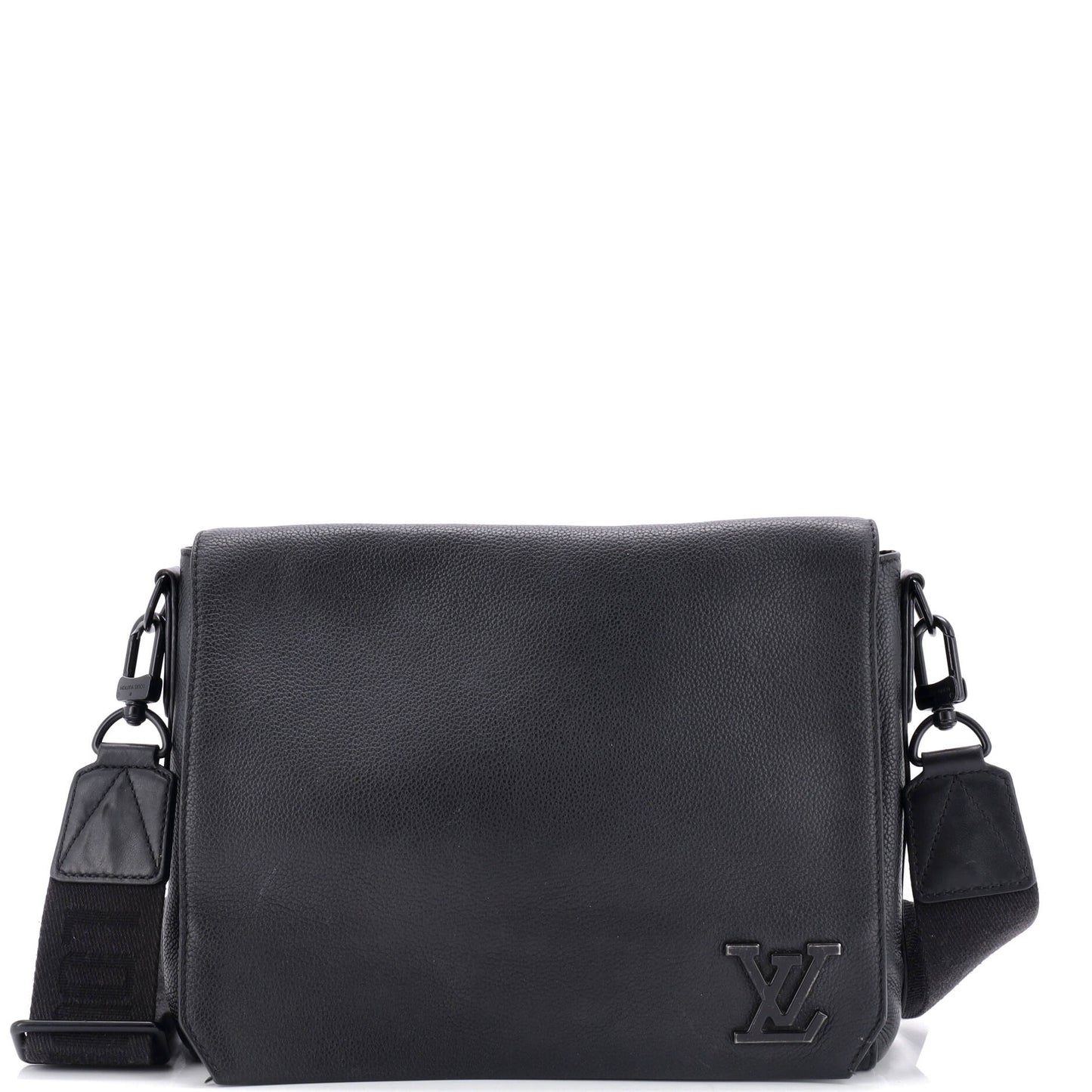 Louis Vuitton Aerogram Takeoff Messenger Bag Leather Travel Bag