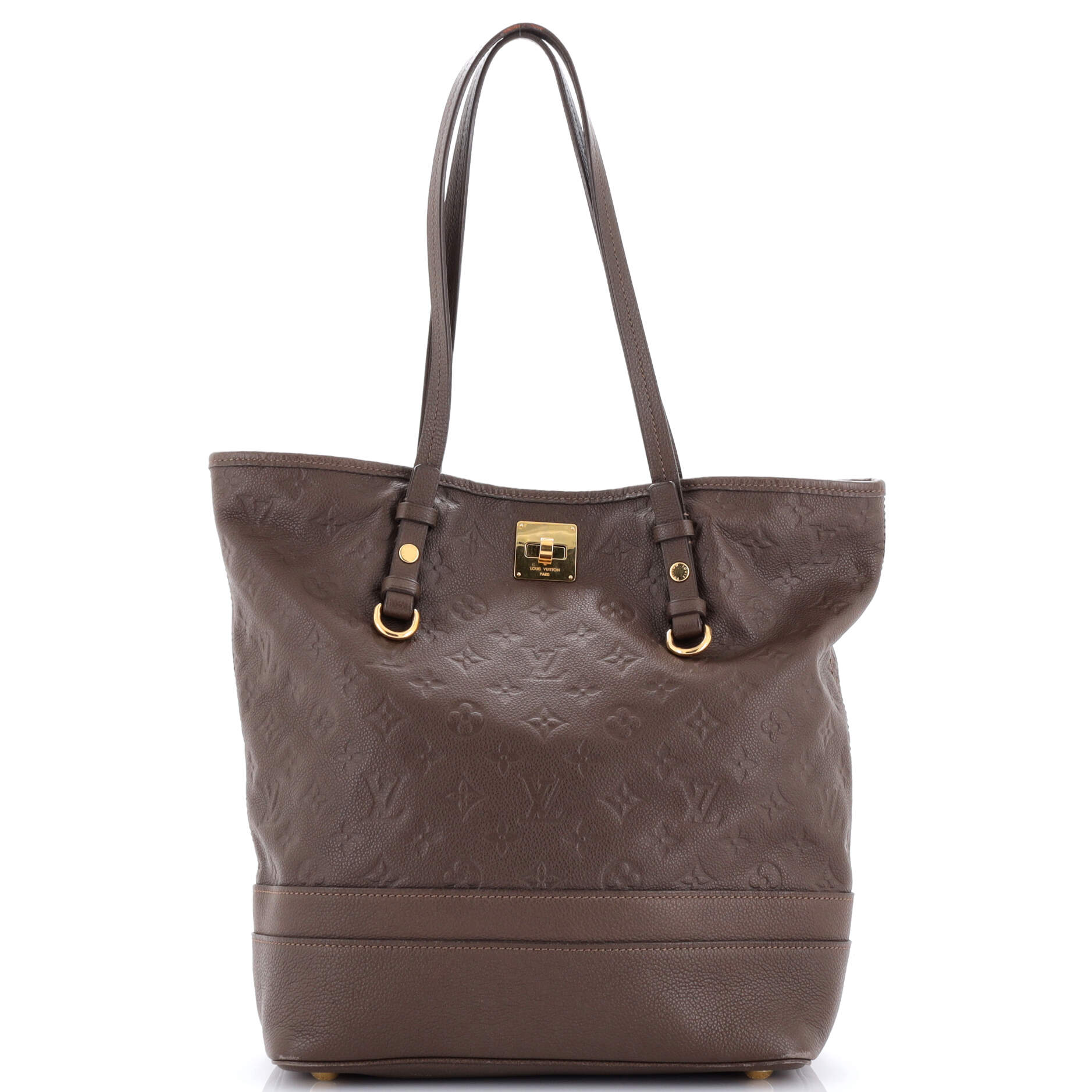 Louis Vuitton Citadine Handbag Empreinte Pm Leather Monogram Tote Bag